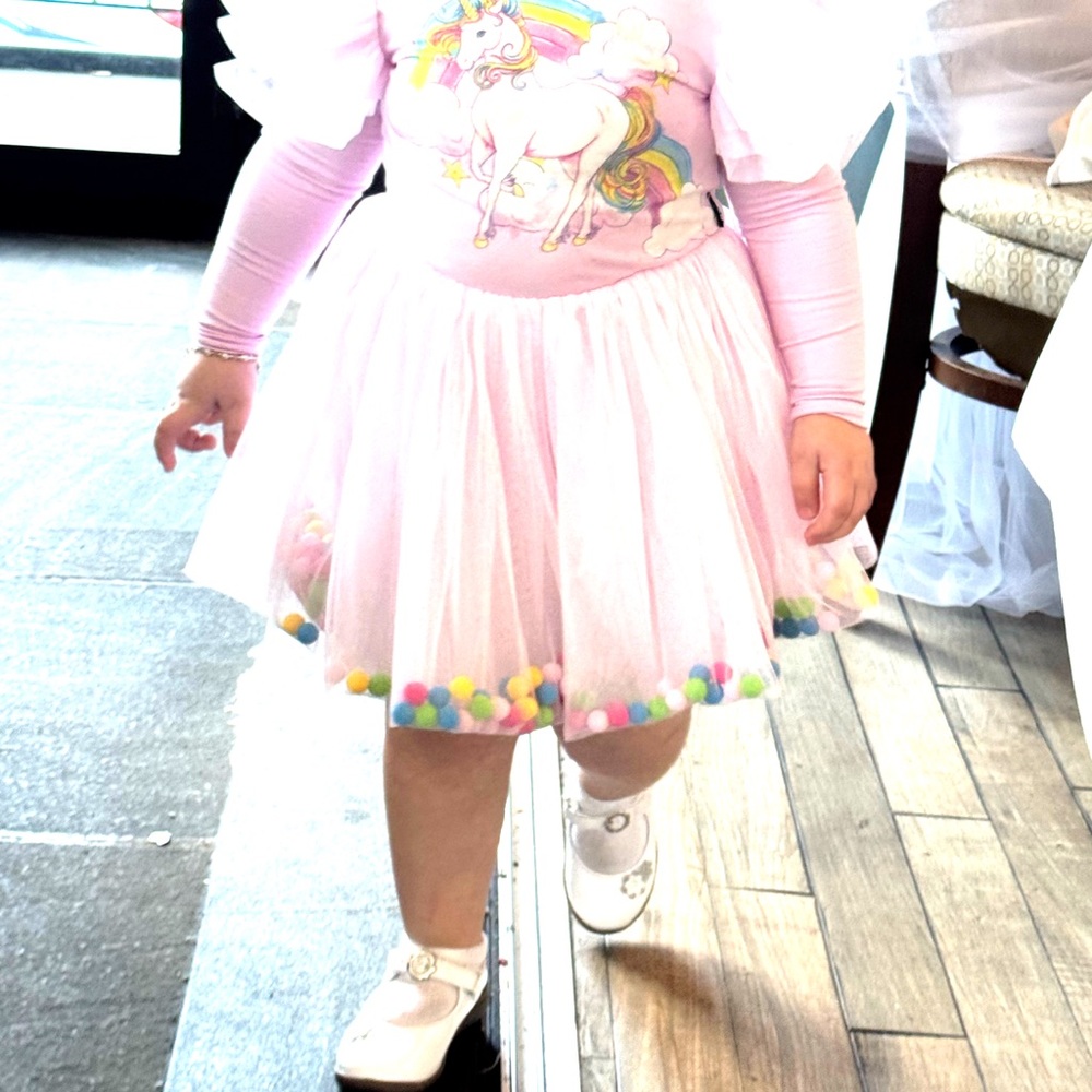 Pink Unicorn Tutu Dress for Kids